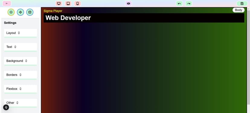 Website Builder App
